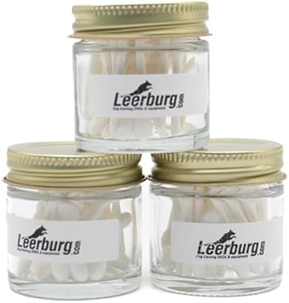 Leerburg UKC Nosework Kit – Civilian Scent Work Dog Training Set with Earth Magnet Boxes, Includes Anise, Birch, Clove, Myrrh & Vetiver Essential Oils