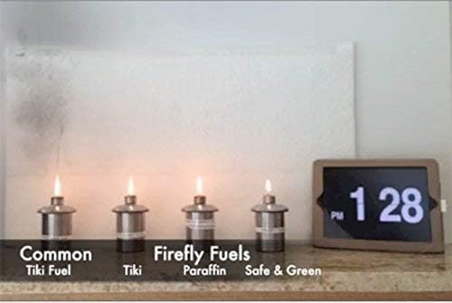 Firefly Eucalyptus Formula - Tiki Torch Fuel Lamp Oil - Clean Burning, Low Smoke, Outdoor Use, 1 Gallon