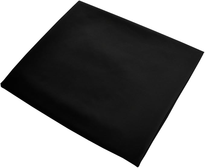 Sfoothome Queen Sheets Set - Black Hotel Luxury 4-Piece Bed Set, Extra Deep Pocket, 1800 Series Bedding Set, Wrinkle & Fade Resistant, Sheet & Pillow Case Set (Queen, Black)