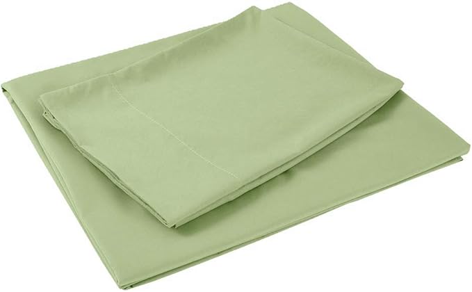 Sfoothome Queen Sheets Set - Sage Green Hotel Luxury 4-Piece Bed Set, Extra Deep Pocket, 1800 Series Bedding Set, Wrinkle & Fade Resistant, Sheet & Pillow Case Set (Queen, Sage Green)