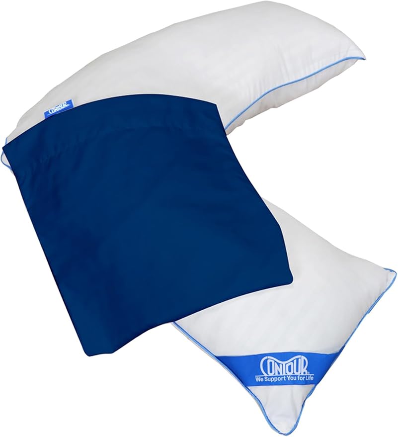 Contour Products L Pillow Case, Navy, Made Specifically for The Contour Products L-Shaped Body Pillow