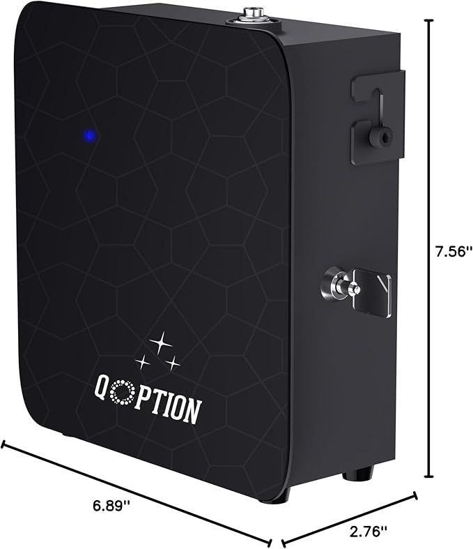 Ultimate HVAC Diffuser - Home Fragrance System - Scent Machine for Whole House - Commercial Diffuser Machine Coverage up to 3300sq ft - No Water Needed - Natural & Safe - Control Bluetooth (Black)