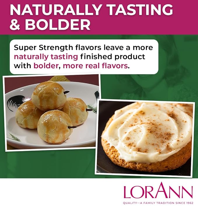 LorAnn Oils Super Strength Flavoring , Used For Candy Making, Flavoring Extracts, Baking, Hard Candy, & Flavor Oils - Bold, Natural Flavors 4X Stronger Than Extracts - Clove Leaf Oil, 3 Pack, 1 fl oz