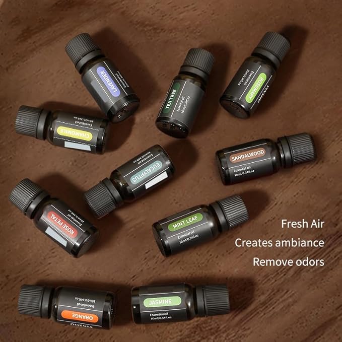 Tea Tree Oil,Fragrance Oil for Massage,Bath,Spa,Skin and Hair Care, Diffuser Essential Aromatherapy Oils,Waterless Oil for Diffuser Easy to Nebulizer