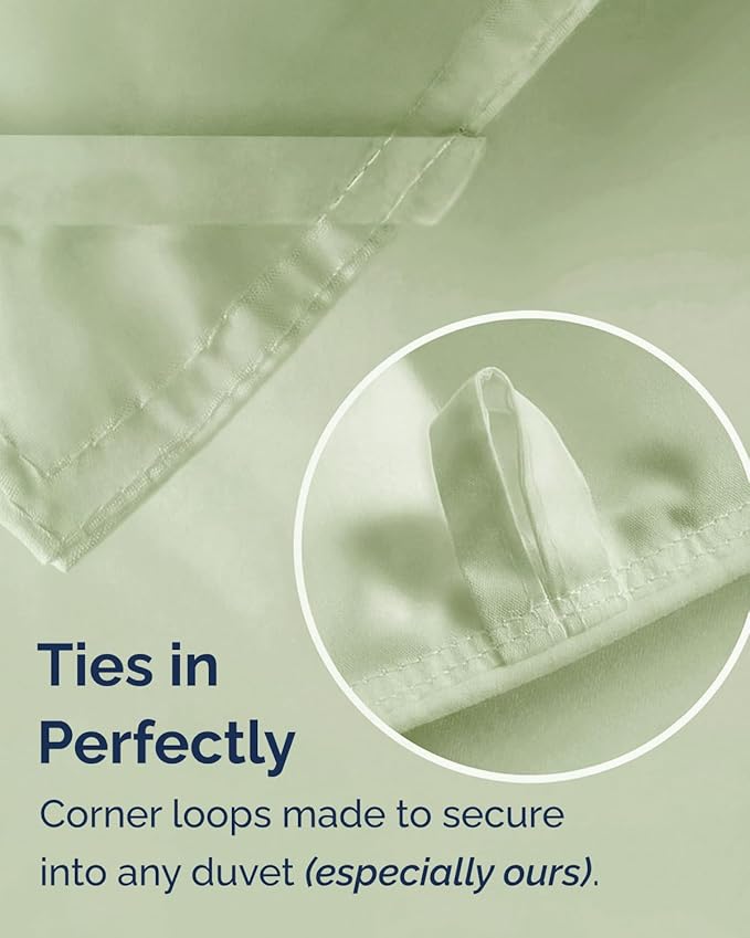 Twin XL Comforter Set - 5 Piece Bed in a Bag Twin XL Size Bed Set - Down Alternative Comforter, Flat Sheet, Fitted Sheet, Pillowcase & Sham for All Seasons - Soft and Breathable - Light Sage/Emerald