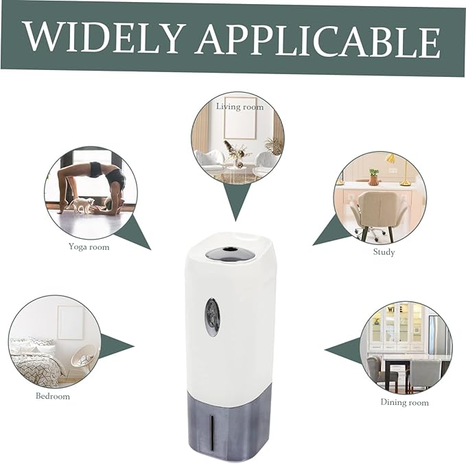 Silent Essential Oil Diffuser Modern Design Aroma 360 Diffuser Ideal for Yoga Living Room Bedroom