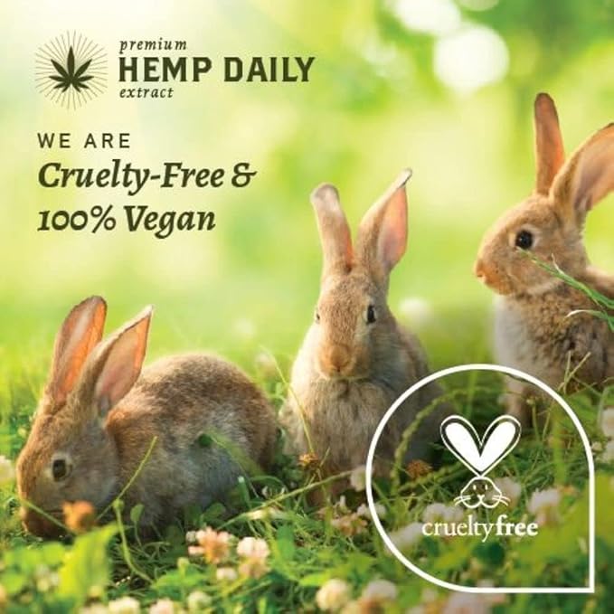 Premium Hemp Extract Daily Earthly Body Intensive Cream - Topical Muscle, Knees, Joints, Back, Neck and Shoulder Rub - Organic Ingredients - 1.7 Ounces (Lavender, Pack of 3)