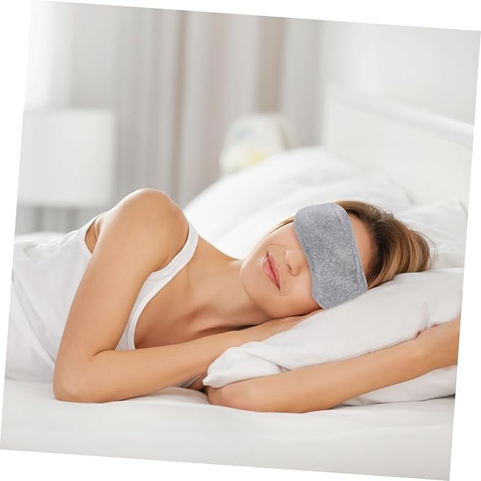 FOMIYES Blackout Eye Mask for Sleeping Comfortable Light Blocking Blindfold for Travel Home Use Flexible Strap for Men Women