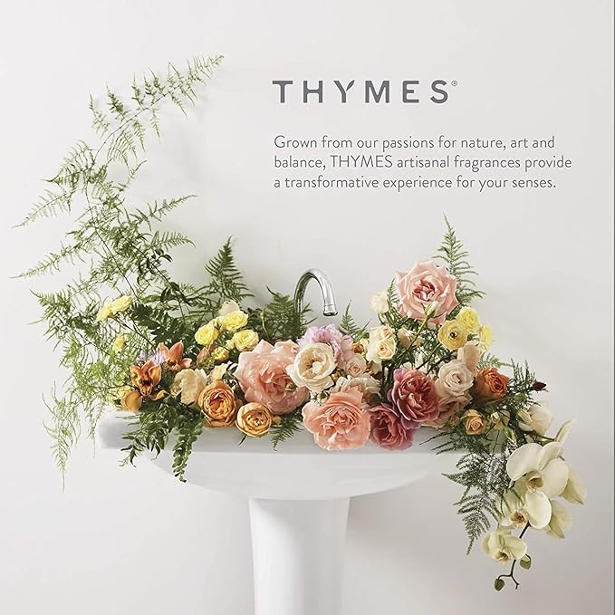 Thymes Home Fragrance Mist – Room Air Fresheners for Home Long Lasting – Air Freshener Spray – Premium Home Fragrance with Crisp Notes of Sage, Eucalyptus, & Cypress Needles (Highland Frost, 3 oz)