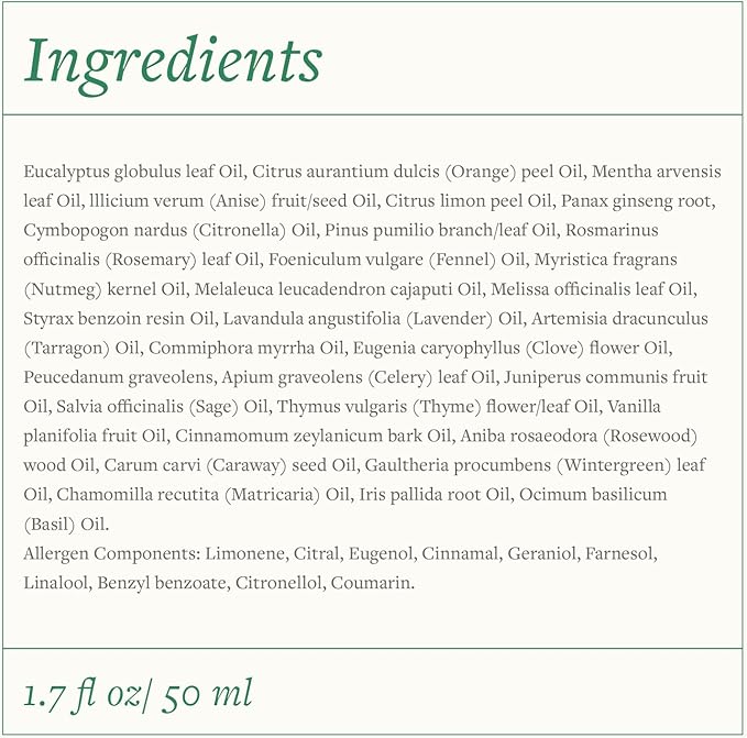 Essential Oil for The Whole Family. Swiss Just 31 50ml.