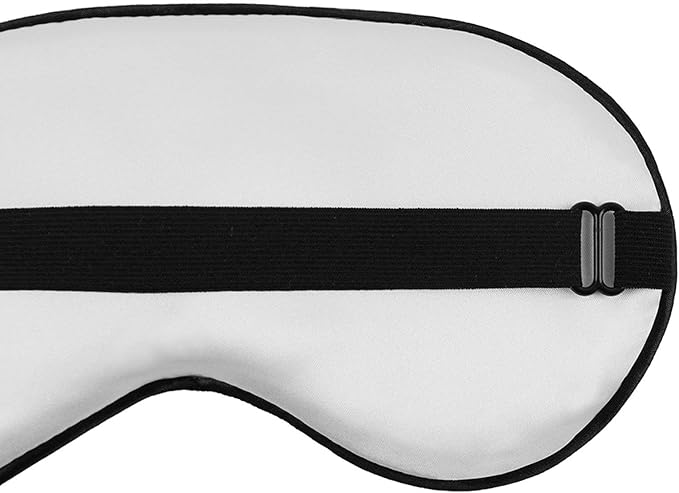 SWEET TANG Sleep Mask for Women Men, Compatible with Cute Pug Dogs Print Puppy Blockout Lightweight for Sleeping Blindfold, Eyes Cover with Elastic Strap for Nap Travel Night Shift
