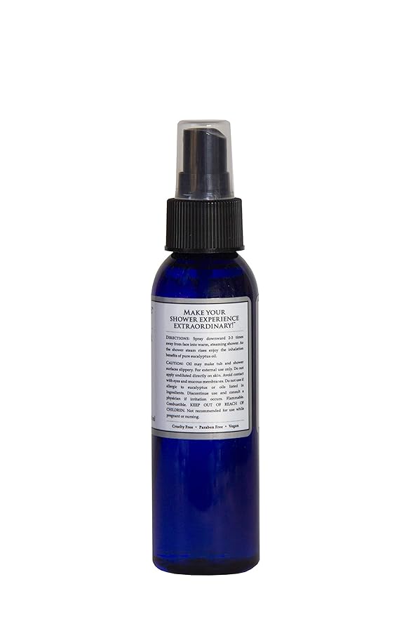 Travertine Spa Eucalyptus Steam Shower Spray, 8 oz.