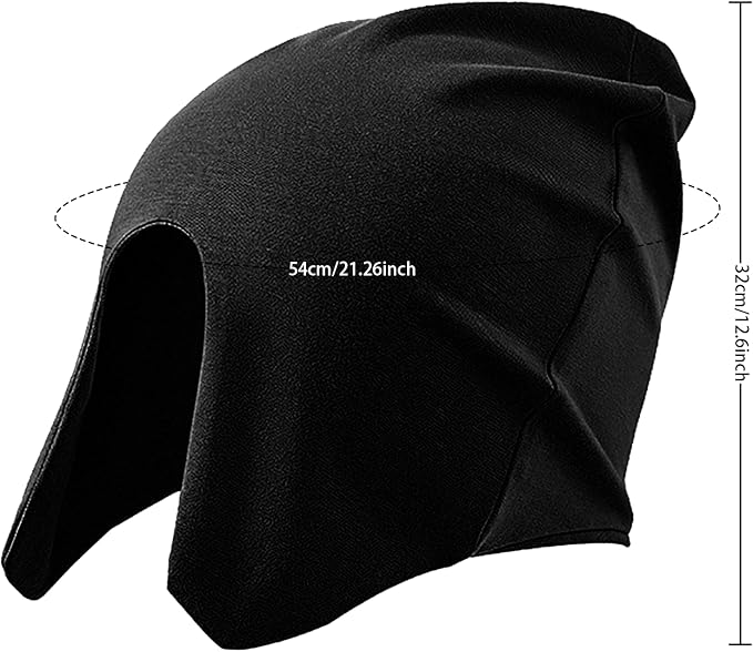 Light Blocking Sleep Mask Full Coverage Eye Cover One-Piece Elastic Blackout Sleep Hood Mask for Side Sleepers Travel Night Sleep