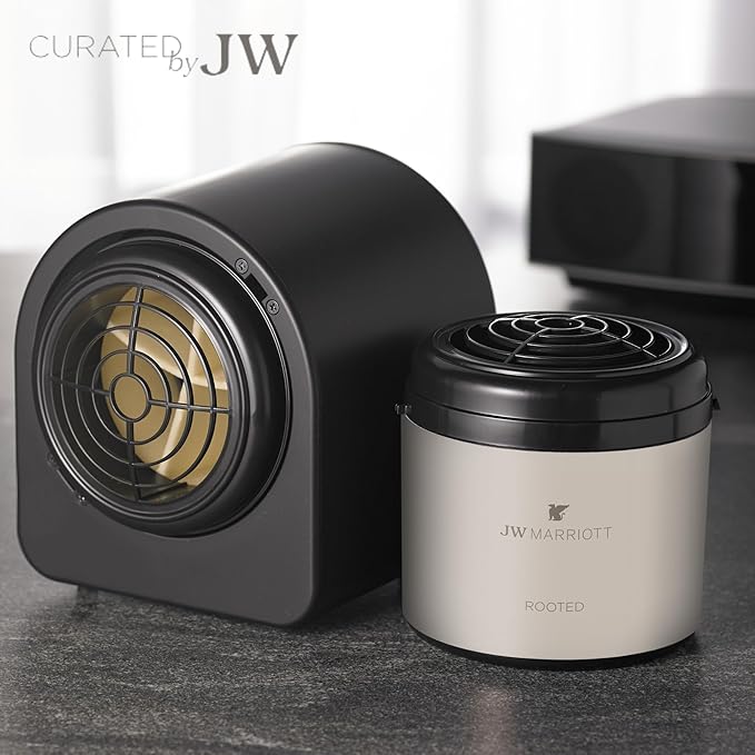 JW Marriott Rooted Home Scent Diffuser Refill Cartridge - Aromatherapy Home Fragrance - Sycamore, Sage, Cedarwood, Sweet Tonka Bean and Amber - Signature Hotels Aroma - Refill Only
