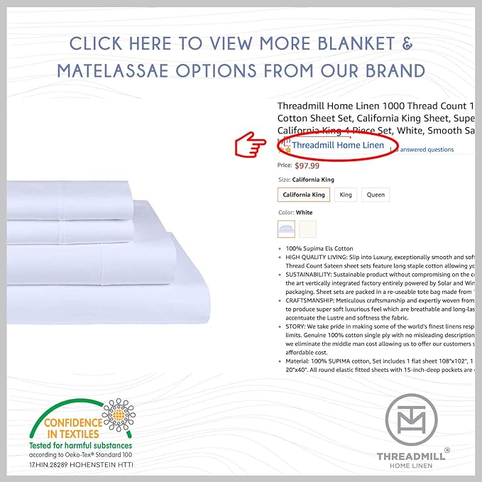 Threadmill Home Linen Luxury Queen Pillowcases - 800 Thread Count Jacquard Damask, 100% Pure Cotton 2 Pc Striped Pillow Cover Set, ELS, Premium Celine Hotel White Pillow Protectors