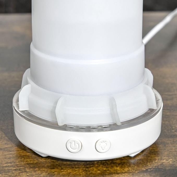 100ml All-in-One Aroma Diffuser Humidifier – 7-Color LED, Dual Mist Mode, 60/120min Timer, Waterless Auto-Off, 25ml/h, <50dB, White