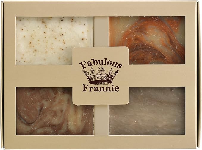 Soap Earth Wellness Kit - All Natural Ingredients and 100% Pure Essential Oils - This Kit Includes Peppermint, Cinnamon, Bay Rum and Frankincense & Myrrh Soaps.