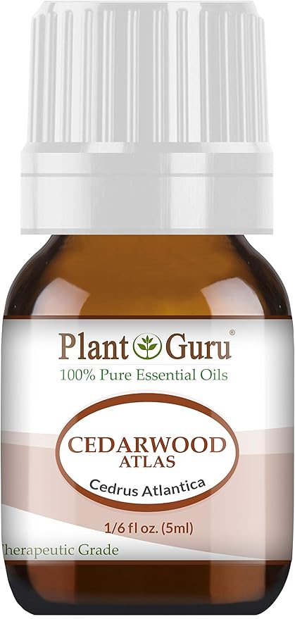 Cedarwood (Atlas) Essential Oil 5 ml 100% Pure Undiluted Therapeutic Grade.