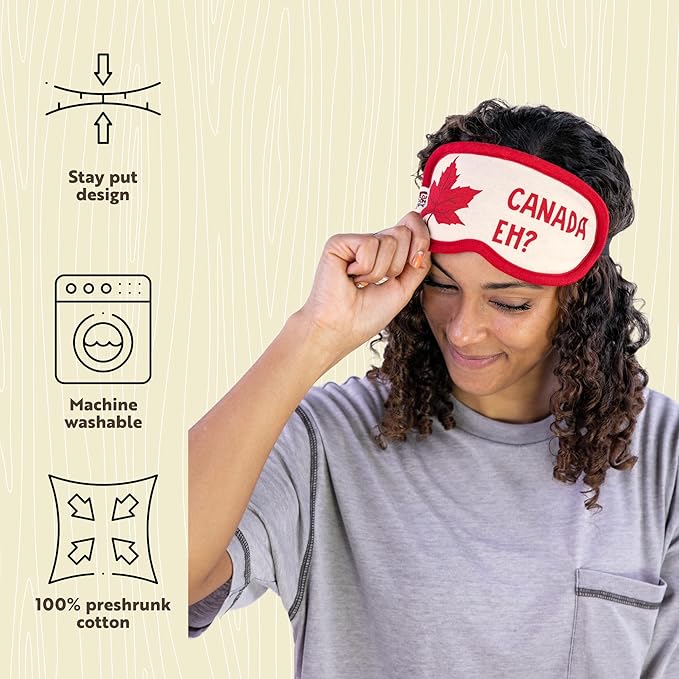 Lazy One Women's Cotton Face Mask for Sleep, Washable Sleeping Mask for Adults