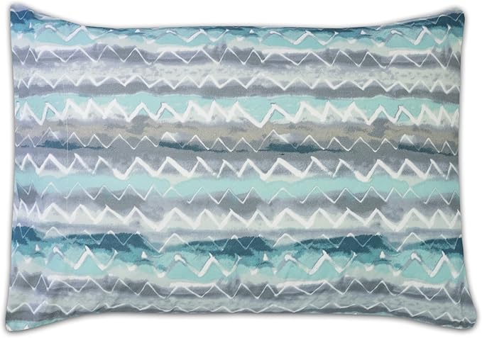 1500 Supreme Collection Extra Soft Summerset Ocean Vibe Chevron Pattern Sheet Set - Luxury Bed Sheets Set with Deep Pocket Wrinkle Free Bedding, Printed Pattern