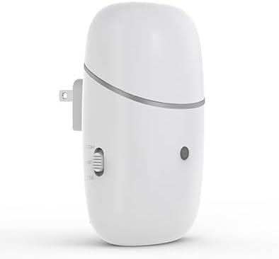 Plug in Waterless Diffuser, Essential Oil Diffuser for Home, Office, Up to 500 Sq. FT Coverage, Small Plug in Wall Waterless Diffuser for Scent Air