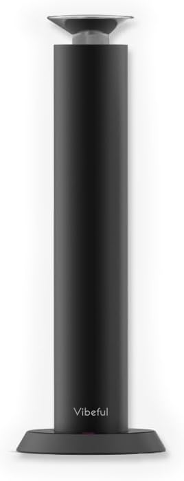 Aura Waterless Fragrance Oil Diffuser, Cold Air Scent Machine for Home Spa & Office, Cordless Rechargeable Aromatherapy Diffuser for Large Rooms up to 1000 Sq Ft, Aviation Aluminum (Black)