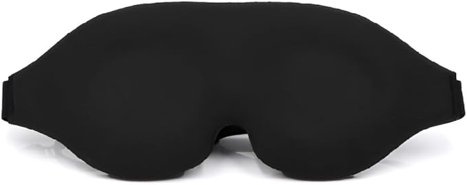 Sleep Eye Mask for Women Men, 3D Light Blocking Blindfold, Soft Comfort Eye Shade Cover for Travel Yoga Nap, Concave Molded Night Sleep Mask, Silk Sleep Mask, Eye Mask for Sleeping Sleeping mask,