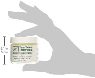 Tea Tree Therapy Eucalyptus Australian Chest Oil, Lavender Peppermint and Tea Tree, 2 Ounce,80050 (Pack of 2)