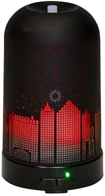 Glass Ultrasonic Diffuser - Glass City Black (100ml)