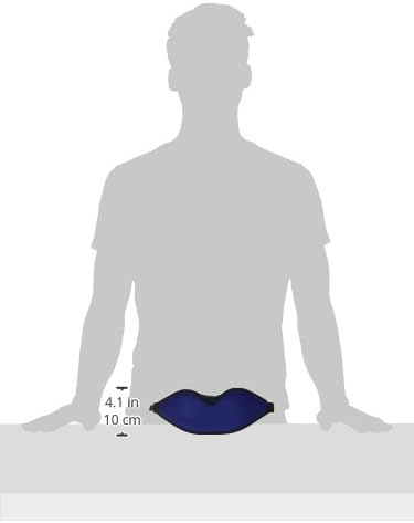 Block Out Lightweight Sleep Eye Shade with Earplugs, Navy , 0.15 Pound