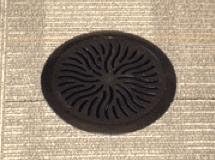 Access Floor Systems AirFuse Swirl Diffuser, Black, 8" Round, Resin, BPA Free, Office, Manual, No Auto Shutoff, Medium Room Coverage