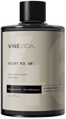 VINEVIDA [16 Fl Oz] Lavender Fragrance Oil for Cold Air Diffusers, Essential Oils for Diffuser Oil Refill & Air Freshener Room Spray