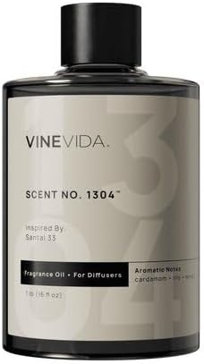VINEVIDA Santal Diffusers Oil - Santal Essential Oils for Diffuser - Diffuser Oil Refill [16 oz]