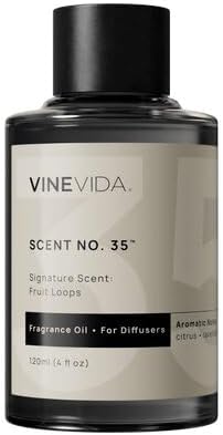 VINEVIDA [4 Fl Oz] Fruit Loops Fragrance Oil for Cold Air Diffusers, Essential Oils for Diffuser Oil Refill & Air Freshener Room Spray