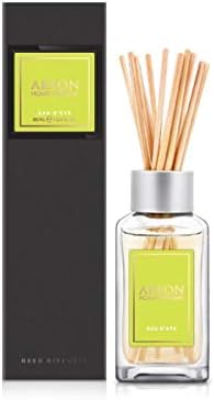Areon Home Fragrance Luxury Perfume Reed Diffuser + 10 Rattan Reeds, Eau d“Eté Scent, 85ml