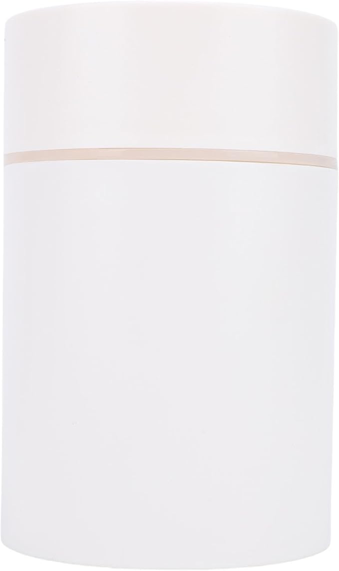 HEEPDD Portable Mini Humidifier, Humidifiers Mist Modes, 300ML USB Powered Diffuser for Bedroom and Office Portable Mini Humidifier, Plastic, Dual Nan Household Appliances (White)
