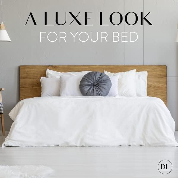 Danjor Linens Bed Sheet Set Queen Size for Hot Sleepers, Hotel Premium Sheets with 4 Pillowcases, Lightweight Brushed Microfiber Deep Pockets, Breathable Cooling 6 Piece Bedding Sets, Taupe