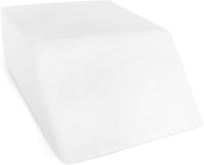 Leg Elevation Pillows for Swelling - Supportive Bed Memory Foam Wedge Pillow for After Surgery, Circulation, Swelling, Foot & Knee Discomfort