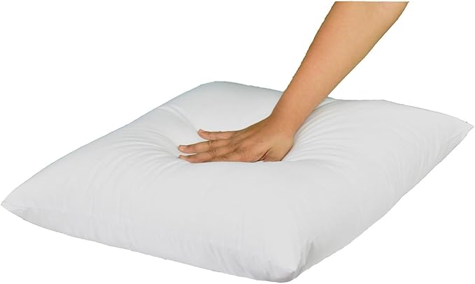 MoonRest® 12x18 Inch Synthetic Down Alternative Rectangle Pillow Insert Form Stuffer for Sofa Shams, Decorative Throw Pillow, Cushion and Bed Pillow Stuffing - Hypoallergenic 12“X 18”