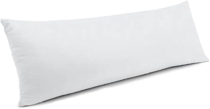 MoonRest® 17x40 Inch Synthetic Down Alternative Rectangle Pillow Insert Form Stuffer for Sofa Shams, Decorative Throw Pillow, Cushion and Bed Pillow Stuffing - Hypoallergenic 17“X 40”