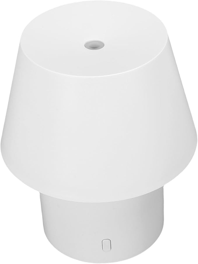 Bewinner Ultrasonic Aromatherapy Diffuser with Night Light | 160ml Quiet Mist Diffuser for Home Office Bedroom Mood Lamp (Flat Top)