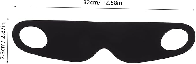 Healeved Breathable Eye Mask for Sleeping Unisex Travel Sleep Mask with Elastic Ear Straps Comfortable Night Cover for Naps and Rest for Men and Women