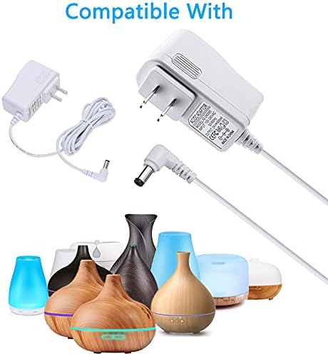 24V Diffuser Power Cord Compatible for InnoGear,URPOWER,ASAKUKI,Pure Daily Care Aromatherapy Diffusers 150ml 200ml 300ml 400ml 500ml Essential Oil Humidifiers Replacement Adapter