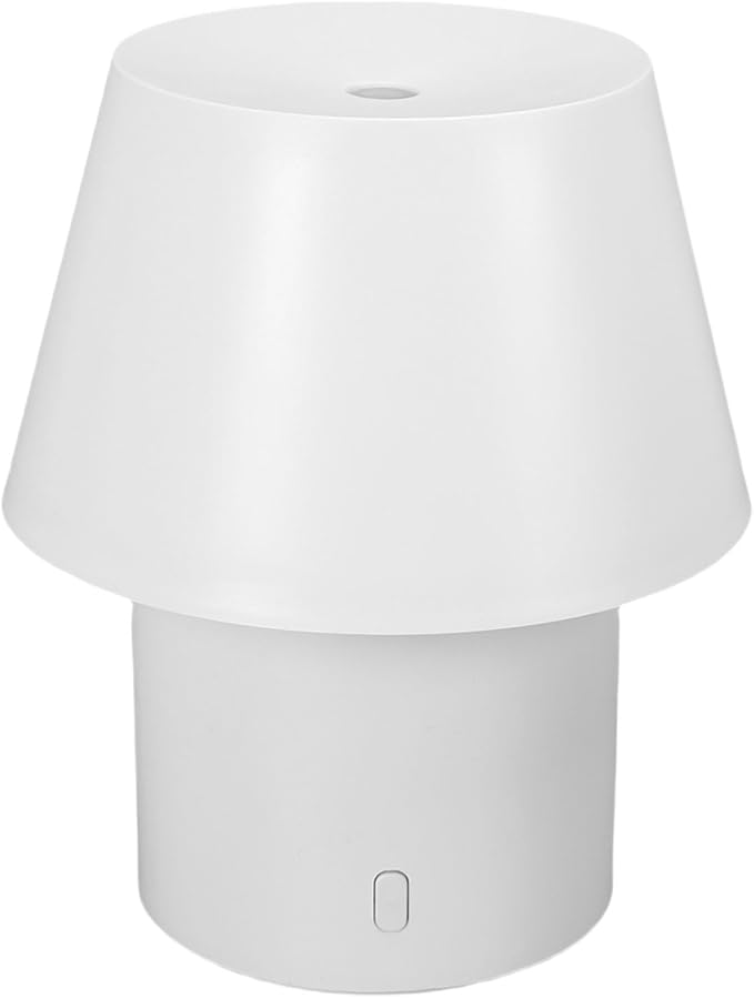 Essential Oil Diffuser Lamp, 6.8x5.6Inch 160ml Ultrasonic Aromatherapy Diffuser, Night Light Quiet Running with USB Powered Design, Ideal for Home & Office (Flat Top)
