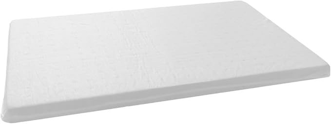 Adjustable Foam Pillow's One Layer - 1 Height 1.2'' Insert for Cervical Pillow to Raise Pillow Height, CertiPUR-US Flat Foam Piece, Ultra Thin Pillow for Stomach Sleeper, White, Medium Firm