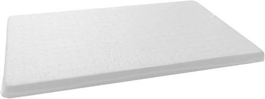 Adjustable Foam Pillow's One Layer - 1 Height 1.2'' Insert for Cervical Pillow to Raise Pillow Height, CertiPUR-US Flat Foam Piece, Ultra Thin Pillow for Stomach Sleeper, White, Medium Firm