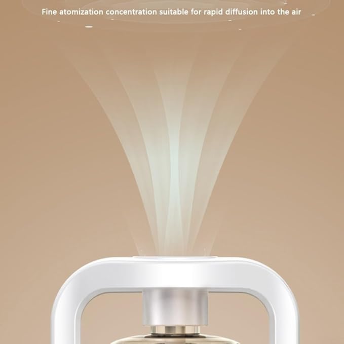 Rechargeable Aromatherapy Diffuser with Humidifier, 50ML Capacity, Silent Motor and 5 Mist Modes, Designed for Home, Bathroom, and Travel Environments (A)