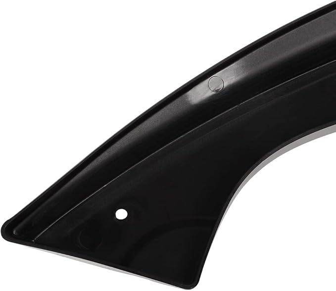SCITOO Glossy Black Left Right Rear Bumper Canard Splitter Diffuser Valence Lower Spoiler Lip Bumper Splitters Aprons Fit for 2016-2019 for Honda Civic 4 Door Sedan Model