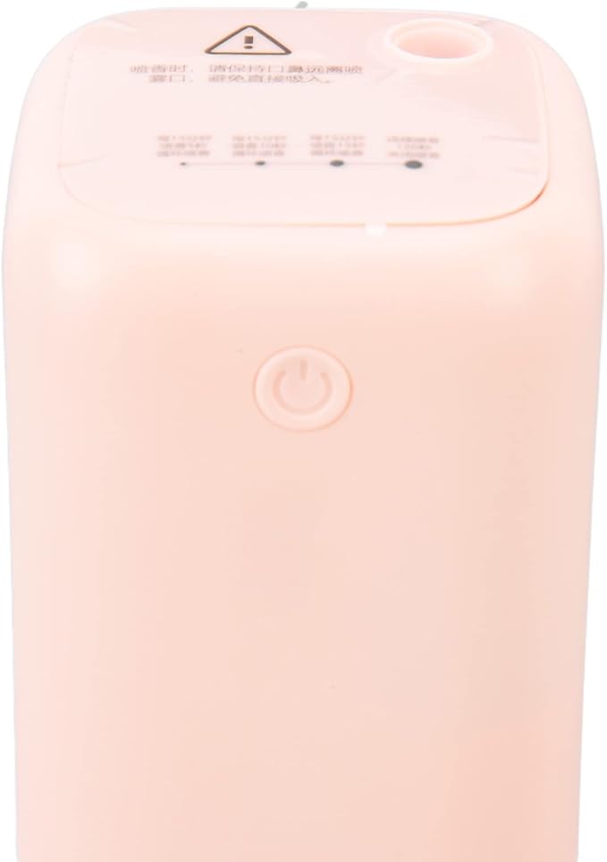 Essential Oil Diffuser Aromatherapy Humidifier 150ml, Automatic Fine Mist, Quiet Operation - Microporous Atomization Technology, Four Speed Modes, Ideal for Bedroom and Home (Pink)