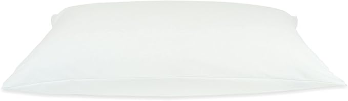 BC BARE COTTON Luxury Hotel Bedding Quality Collection, Ultra Soft dust Proof Plain Pillow Protector | Pillow Cover with Zipper, Soft & Comfortable for Hair and Skin, King Size, 2 Pack Set